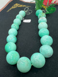 Chrysoprase Round Beads •23-24 mm Size • Code #13 •  AAA quality • Length 40 Cm • Natural Chrysoprase beads • Origin Australia