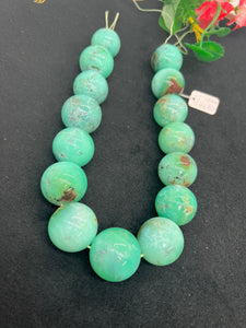 Chrysoprase Round Beads •25-28 mm Size • Code #10 •  AAA quality • Length 40 Cm • Natural Chrysoprase beads • Origin Australia