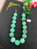 Chrysoprase Round Beads •25-28 mm Size • Code #10 •  AAA quality • Length 40 Cm • Natural Chrysoprase beads • Origin Australia