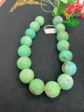 Chrysoprase Round Beads •23-25 mm Size • Code #09 •  AAA quality • Length 40 Cm • Natural Chrysoprase beads • Origin Australia