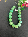 Chrysoprase Round Beads •23-25 mm Size • Code #09 •  AAA quality • Length 40 Cm • Natural Chrysoprase beads • Origin Australia