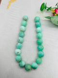 Chrysoprase Round Beads •20 mm Size • Code #4 •  AAA quality • Length 40 Cm • Natural Chrysoprase beads • Origin Australia