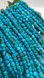 Turquoise Nugget Beads  - Length 40 cm - Natural Turquoise Freeform Beads- AAA Quality