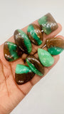 Chrysoprase Cabochon • Code A17- A24 • AAA Quality • Natural Chrysoprase Cabs • Chrysoprase pendant