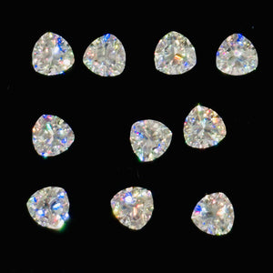 Moissanite Heart Cut 5 mm Size - Pack of 1 Pc - Moissanite Loose Stone with GRA certificate - Color D - clarity VVS1