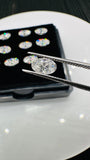 Moissanite Oval Cut 4x6 mm Size - Pack of 1 Pc - Moissanite Loose Stone with certificate - Color D - clarity VVS1