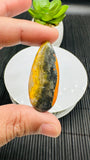 Bumble Bee Cabochon • Code A37-A42 • AAA Quality • Natural Bible Bee Jasper Cabs •  Flat Back Cabochon