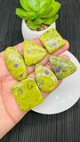 Atlantisite Cabochon • Code A25-A30 • AAA Quality • Natural Atlantisite Cabs • Flat Back Cabochon