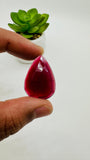 Garnet Rose Cut Fancy Shape • Code C17- C22 • Garnet Faceted Cut (Polki) • AAA Quality- Best for Jewelry making • One Side Cutting