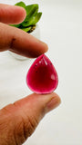 Garnet Rose Cut Fancy Shape • Code C35- C40 • Garnet Faceted Cut (Polki) • AAA Quality- Best for Jewelry making • One Side Cutting