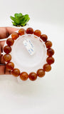 Andesine Bracelet- Size 12 mm- Code# C5 - AA Quality length 7.5 Inch Origin Tibet - Natural Andesine Round Bracelet