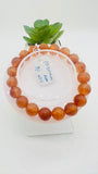 Andesine Bracelet- Size 10.5 mm- Code# D5 - AAA Quality length 7.5 Inch Origin Tibet - Natural Andesine Round Bracelet
