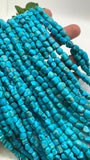 Turquoise Nugget Beads  - Length 40 cm - Natural Turquoise Freeform Beads- AAA Quality