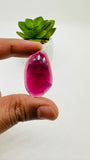 Garnet Rose Cut Fancy Shape • Code C9-C12 • Garnet Faceted Cut (Polki) • AAA Quality- Best for Jewelry making • One Side Cutting