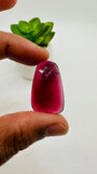 Garnet Rose Cut Fancy Shape • Code C17- C22 • Garnet Faceted Cut (Polki)  •  AAA Quality- Best for Jewelry making • One Side Cutting