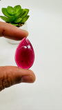 Garnet Rose Cut Fancy Shape • Code C17- C22 • Garnet Faceted Cut (Polki) • AAA Quality- Best for Jewelry making • One Side Cutting