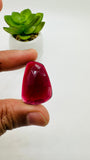 Garnet Rose Cut Fancy Shape • Code C23- C28 • Garnet Faceted Cut (Polki)  •  AAA Quality- Best for Jewelry making • One Side Cutting