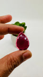 Garnet Rose Cut Fancy Shape • Code C29- C34 • Garnet Faceted Cut (Polki) • AAA Quality- Best for Jewelry making • One Side Cutting
