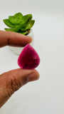 Garnet Rose Cut Fancy Shape • Code C35- C40 • Garnet Faceted Cut (Polki) • AAA Quality- Best for Jewelry making • One Side Cutting