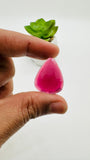 Garnet Rose Cut Fancy Shape • Code C41- C44 • Garnet Faceted Cut (Polki) • AAA Quality- Best for Jewelry making • One Side Cutting