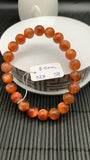 Sunstone Bracelet 8.50 mm size- Code #S9  -AAA Quality - Natural Sunstone Beaded Bracelet - Length 7.5 Inch