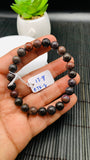 Black Opal Bracelet• 8 mm Size • Code A4 •  Natural Opal Round Bracelet •7.5” Length • AAA Quality