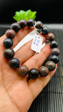 Black Opal Bracelet• 12 mm Size • Code A9 •  Natural Opal Round Bracelet •7.5” Length • AAA Quality