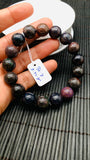 Black Opal Bracelet• 12.50  mm Size • Code A12 •  Natural Opal Round Bracelet •7.5” Length • AAA Quality