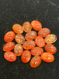 Sunstone Cabs 10X14mm -Pack of 1 Pieces -AAA Quality cabs- Sunstone Oval Cabochon -Natural Sunstone Cabs