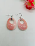 Queen conch Silver Earrings, queen conch shell, 925 genuine silver earring. genuine silver, hand made earrings.