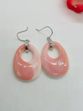 Queen conch Silver Earrings, queen conch shell, 925 genuine silver earring. genuine silver, hand made earrings.