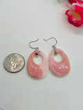 Queen conch Silver Earrings, queen conch shell, 925 genuine silver earring. genuine silver, hand made earrings.