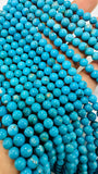 Turquoise Round 5 mm size  AAA Quality -100 % Natural Turquoise -  Length 40 cm - Turquoise Round Beads, sleeping beauty Turquoise