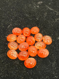 Sunstone Cabs 10X12mm -Pack of 2 Pieces -AAA Quality cabs- Sunstone Oval Cabochon -Natural Sunstone Cabs