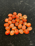 Sunstone Cabs 8X10mm -Pack of 4 Pieces -AAA Quality cabs- Sunstone Oval Cabochon -Natural Sunstone Cabs