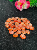 Sunstone Cabs 6X8mm -Pack of 4 Pieces -AAA Quality cabs- Sunstone Oval Cabochon -Natural Sunstone Cabs