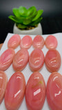 Queen Conch Shell Oval Cabs • 15x30 mm Size • Pack of 1 Pc • AAA Quality • Flat Back • Queen Conch Cabochons