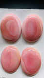 Queen Conch Shell Oval Cabs • 30x40 mm Size • Pack of 1 Pc • AAA Quality • Flat Back • Queen Conch Cabochons