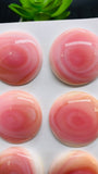 Queen Conch Shell Round Cabs • 30 mm Size • Pack of 1 Piece • AAA Quality • Flat Back • Queen Conch Cabochons