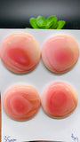 Queen Conch Shell Round Cabs • 35 mm Size • Pack of 1 Piece • AAA Quality • Flat Back • Queen Conch Cabochons