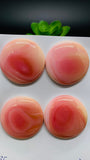 Queen Conch Shell Round Cabs • 35 mm Size • Pack of 1 Piece • AAA Quality • Flat Back • Queen Conch Cabochons