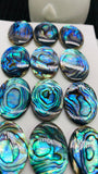 Abalone Shell Oval Cabs- 18x25 mm Size- Pack of 1 Pc- AAAA Quality- Natural Abalone Cabochons