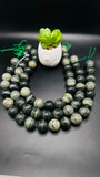 Undersea Green Hair Agate Round Beads 20 MM - Length 40 cm - AAA Quality- Rare Available Beads - 100% Natural