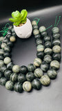 Undersea Green Hair Agate Round Beads 20 MM - Length 40 cm - AAA Quality- Rare Available Beads - 100% Natural