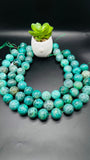 Green Jasper Round Beads 20 mm Size - Length 40 cm - AAA Quality- Rare Available Beads - 100% Natural