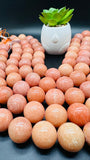 Peach Calcite Round Beads 20 MM - Length 40 cm - AAA Quality- Rare Available Beads - 100% Natural