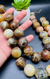 Green Opal Round Beads 20 mm Size - Length 40 cm - AAA Quality- Rare Available Beads - 100% Natural