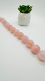 Morganite Round Beads 20 mm Size - CODE #M3- AAAA Quality- Rare Beads - Natural Morganite Beads Big Size- Length 40 cm