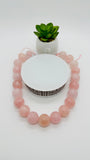 Morganite Round Beads 20 mm Size - CODE #M3- AAAA Quality- Rare Beads - Natural Morganite Beads Big Size- Length 40 cm