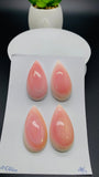 Queen Conch Shell Pear Cabs • 20x40 mm Size • Pack of 1 Pc • AAA Quality • Flat Back • Queen Conch Cabochons